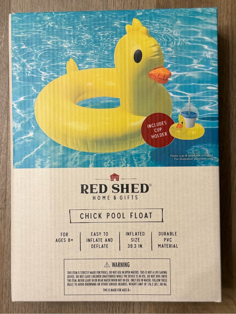 Red Shed Chick Duck Pool Float